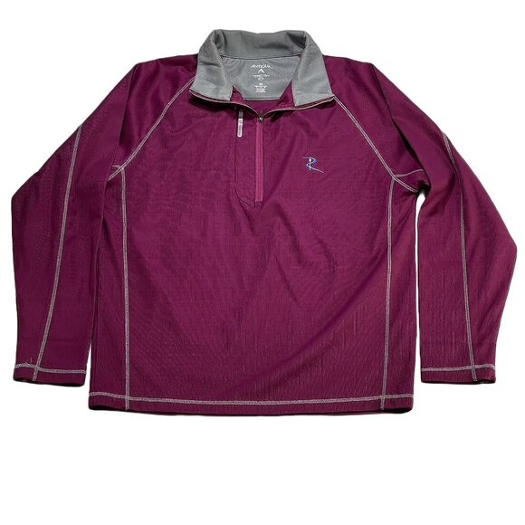Antigua Womens Desert Dry Xtra Lite 1/4 Zip Pullover Jacket - Size M - - Picture 15 of 15